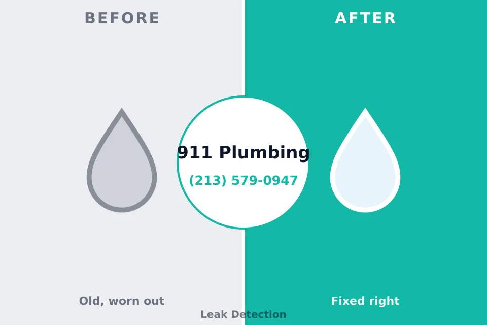 Before and after: plumbing company Yadkinville, NC